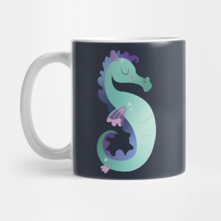 Animal Alphabet S - Seahorse Mug